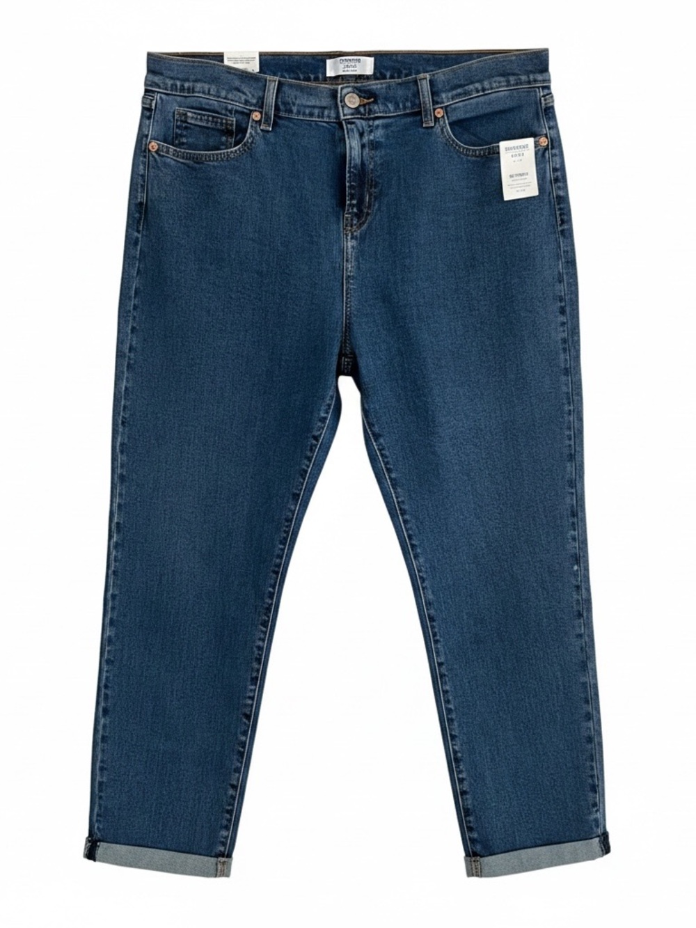 NWT Levi's Denizen Boyfriend Cropped Jeans Very Stretchy Size 12/31